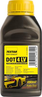 Textar 95006000 - Жидкость тормозная TEXTAR Brake Fluid DOT4 0,25 л 95006000 autodif.ru