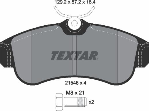 Textar 89003200 - Дисковый тормозной механизм, комплект autodif.ru