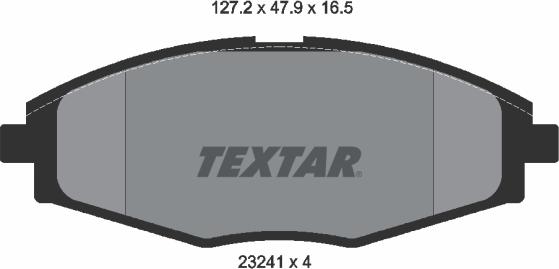 Textar 89014100 - Дисковый тормозной механизм, комплект autodif.ru