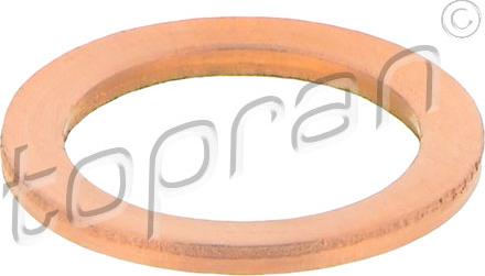 Topran 400 307 - Уплотнительное кольцо, резьбовая пробка маслосливного отверстия autodif.ru