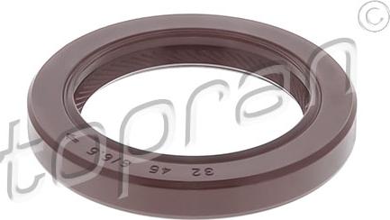Topran 501 152 - Уплотняющее кольцо, коленчатый вал autodif.ru
