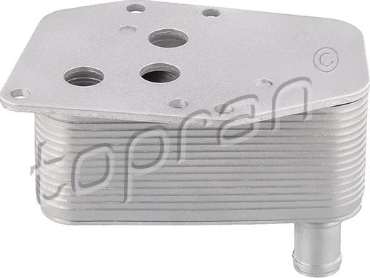 Topran 503 033 - Масляный радиатор, двигательное масло autodif.ru