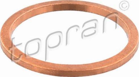 Topran 503 192 - Уплотнительное кольцо, резьбовая пробка маслосливного отверстия autodif.ru