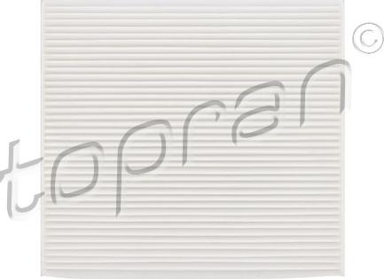 Topran 600 540 - Фильтр воздуха в салоне autodif.ru