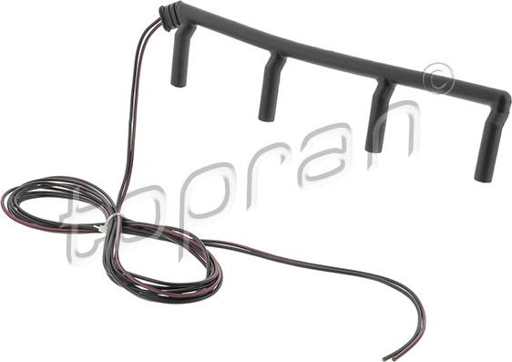 Topran 119 775 - Ремонтный комплект кабеля, свеча накаливания autodif.ru