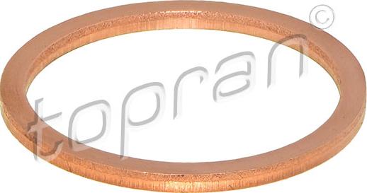 Topran 110 261 - Уплотнительное кольцо, резьбовая пробка маслосливного отверстия autodif.ru