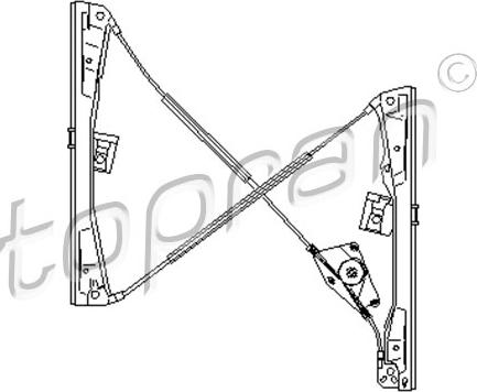 Topran 111 705 - Стеклоподъемник autodif.ru