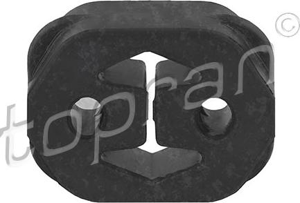 Topran 118 736 - Кронштейн, втулка, система выпуска ОГ autodif.ru