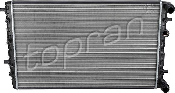 Topran 112 221 - Радиатор, охлаждение двигателя autodif.ru