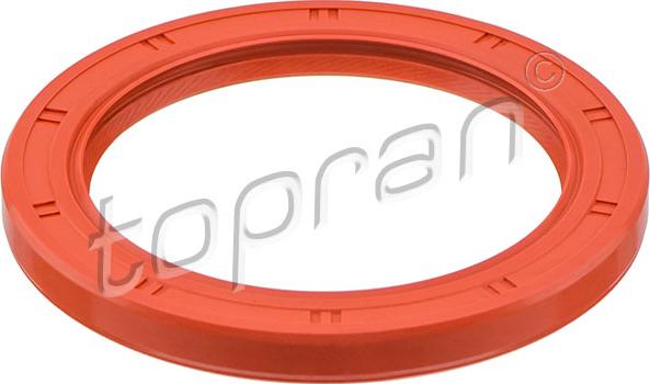 Topran 820 222 - Уплотняющее кольцо, коленчатый вал autodif.ru