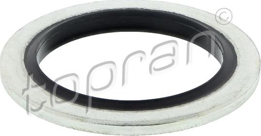 Topran 207 215 - Уплотнительное кольцо, резьбовая пробка маслосливного отверстия autodif.ru