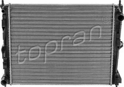 Topran 700 962 - Радиатор, охлаждение двигателя autodif.ru