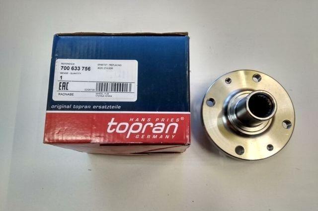 Topran 700 633 756 - Ступица колеса, поворотный кулак autodif.ru