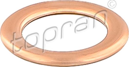 Topran 720 303 - Уплотнительное кольцо, резьбовая пробка маслосливного отверстия autodif.ru