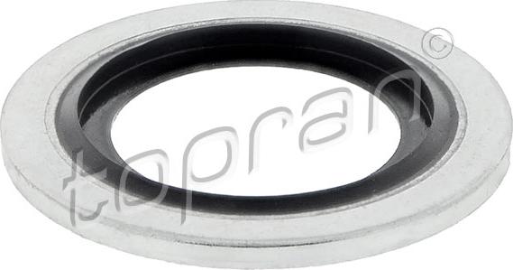 Topran 721 133 - Уплотнительное кольцо, резьбовая пробка маслосливного отверстия autodif.ru