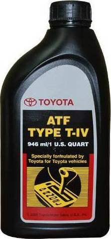 TOYOTA 00279000T4 - OETOY-00279000T4 жидкость гидравлическая! для АКПП (0.946L) US\Toyota ATF TYPE T-4 autodif.ru