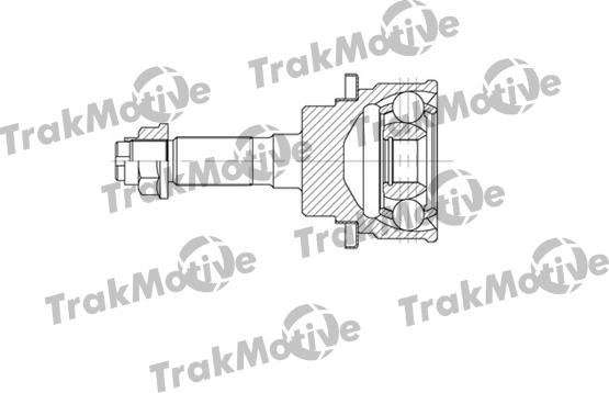 TrakMotive 40-0633 - Шарнирный комплект, ШРУС, приводной вал autodif.ru