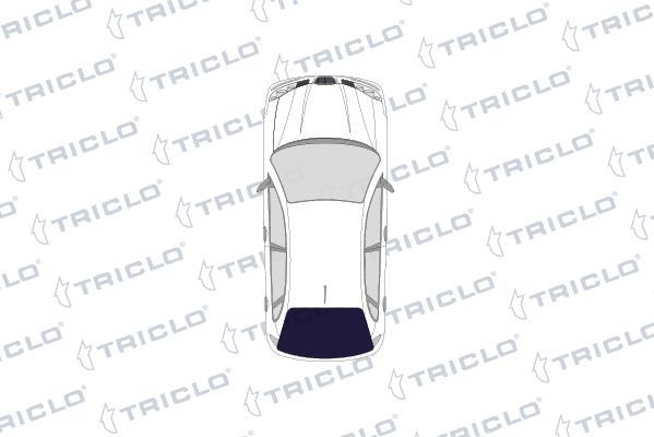 Triclo 135005 - Замок задней двери autodif.ru