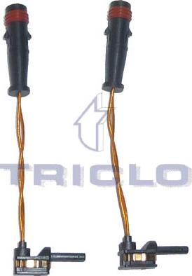 Triclo 881943 - Сигнализатор, износ тормозных колодок autodif.ru