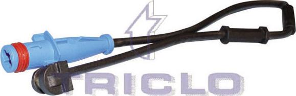 Triclo 881973 - Сигнализатор, износ тормозных колодок autodif.ru