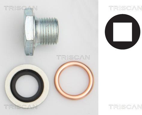 Triscan 9500 1006 - Резьбовая пробка, масляный поддон autodif.ru