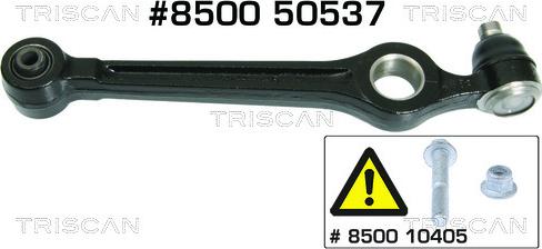 Triscan 8500 50537 - Рычаг подвески колеса autodif.ru