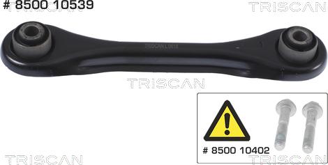 Triscan 8500 10539 - Рычаг подвески колеса autodif.ru