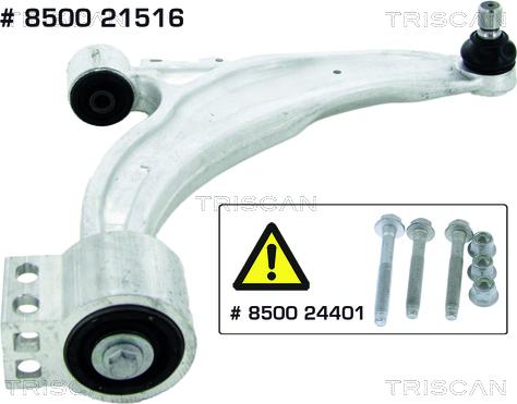 Triscan 8500 21516 - Рычаг подвески колеса autodif.ru