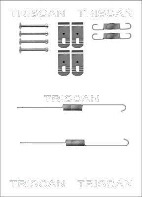 Triscan 8105 422589 - Комплектующие, барабанный тормозной механизм autodif.ru