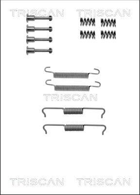 Triscan 8105 102602 - Комплектующие, стояночная тормозная система autodif.ru