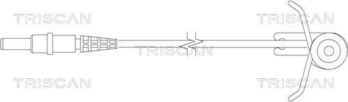 Triscan 8115 10006 - Сигнализатор, износ тормозных колодок autodif.ru