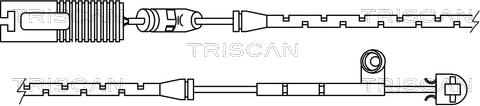 Triscan 8115 11017 - Сигнализатор, износ тормозных колодок autodif.ru