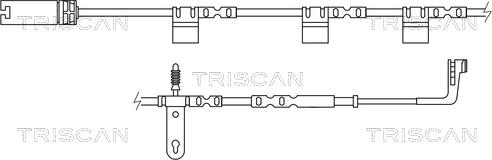 Triscan 8115 17013 - Сигнализатор, износ тормозных колодок autodif.ru