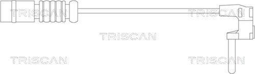 Triscan 8115 23015 - Сигнализатор, износ тормозных колодок autodif.ru