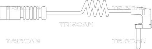 Triscan 8115 23013 - Сигнализатор, износ тормозных колодок autodif.ru