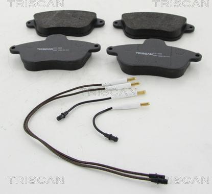 Triscan 8110 10605 - Тормозные колодки, дисковые, комплект autodif.ru