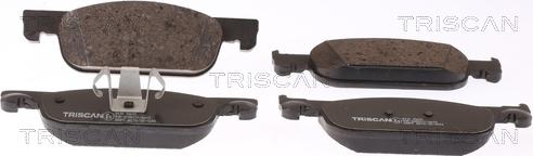Triscan 8110 10610 - Тормозные колодки, дисковые, комплект autodif.ru