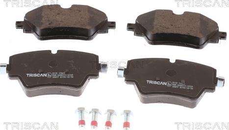 Triscan 8110 11065 - Тормозные колодки, дисковые, комплект autodif.ru