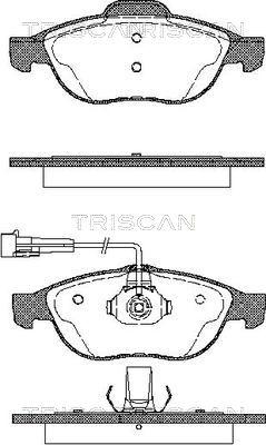 Ferodo TAR1134 - Тормозные колодки, дисковые, комплект autodif.ru