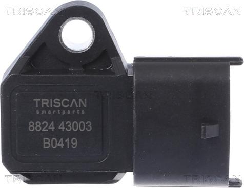 Triscan 8824 43003 - Датчик, давление во впускной трубе autodif.ru