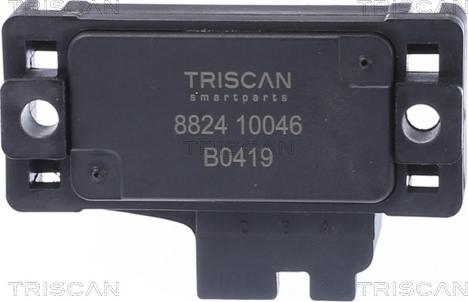 Triscan 8824 10046 - Датчик, давление во впускной трубе autodif.ru