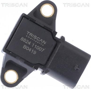 Triscan 8824 11007 - Датчик, давление во впускной трубе autodif.ru