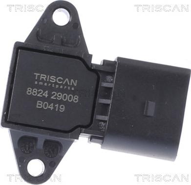 Triscan 8824 29008 - Датчик, давление во впускной трубе autodif.ru