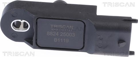 Triscan 8824 25003 - Датчик, давление во впускной трубе autodif.ru