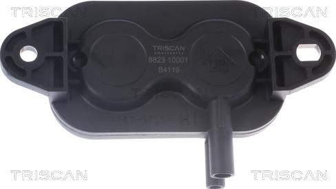 Triscan 8823 10001 - Датчик, давление выхлопных газов autodif.ru