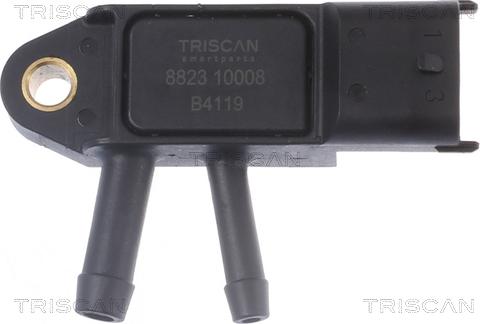 Triscan 8823 10008 - Датчик, давление выхлопных газов autodif.ru