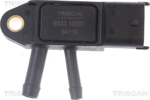 Triscan 8823 10007 - Датчик, давление выхлопных газов autodif.ru