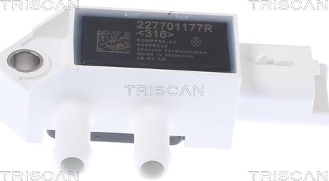 Triscan 8823 10011 - Датчик, давление выхлопных газов autodif.ru