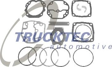 Trucktec Automotive 01.43.502 - Ремкомплект, компрессор autodif.ru