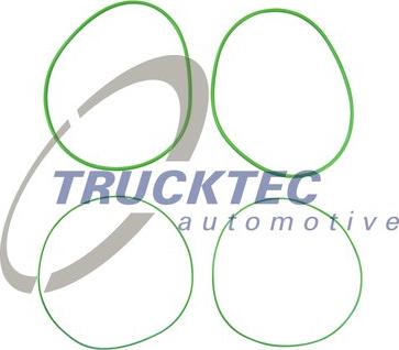 Trucktec Automotive 01.43.213 - 01.43.213_уплотнения гильзы к-т !22шт. зелен-гильза 128-130 mm -MB дв.OM421-422-441-442-444-424 autodif.ru
